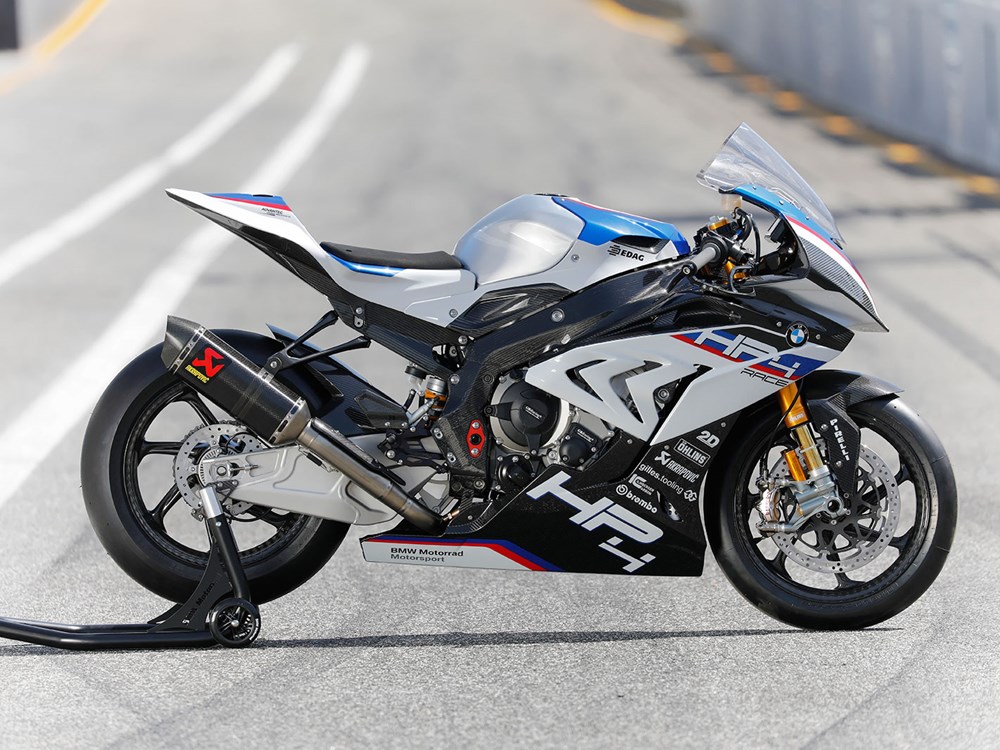 awesome BMW HP4 race image