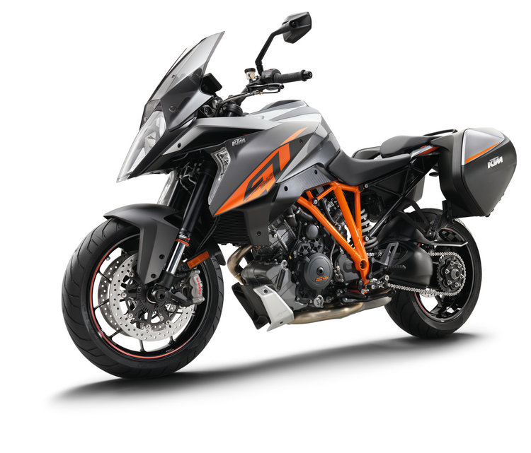 black KTM 1290 Super Duke GT