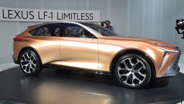 beautiful Lexus LF-1 Limitless