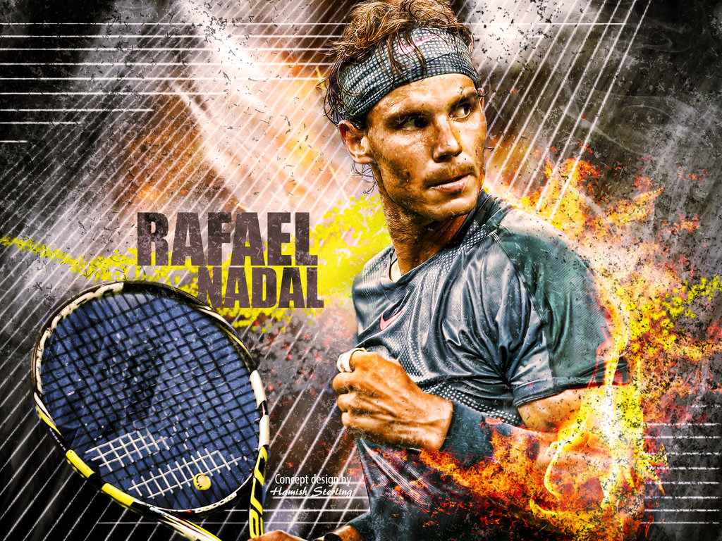 basket ball Rafael Nadal Wallpaper
