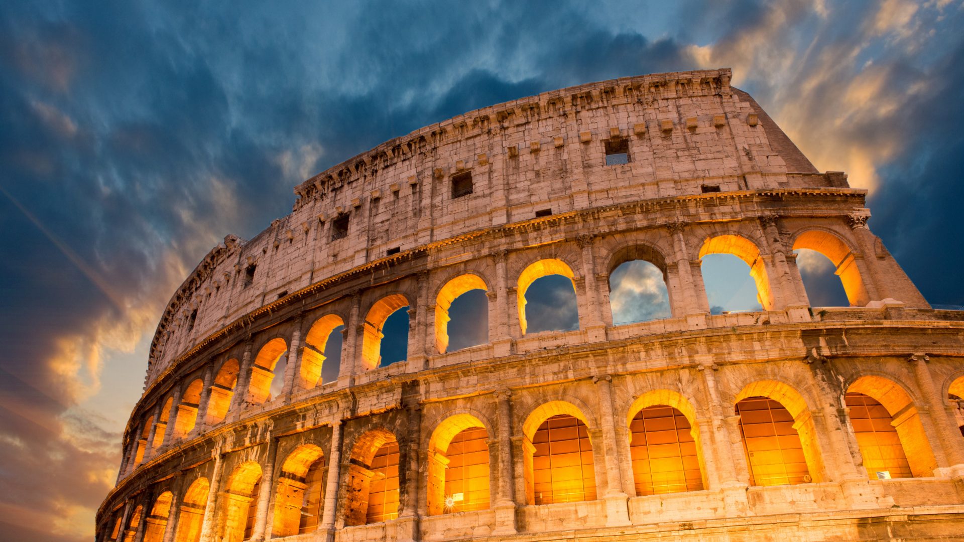 landscape natural colosseum amphitheatre