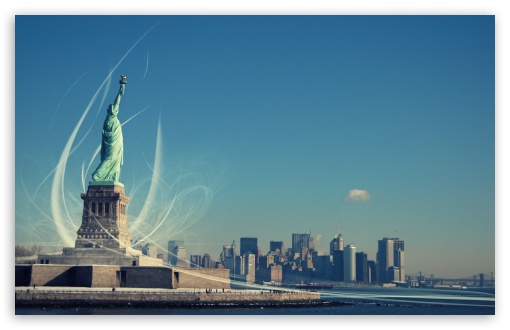 beautiful Statue of Liberty Wallpaper