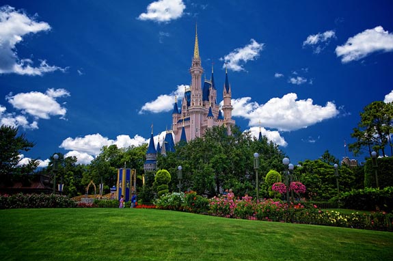 high resolution Cinderella Castle Images