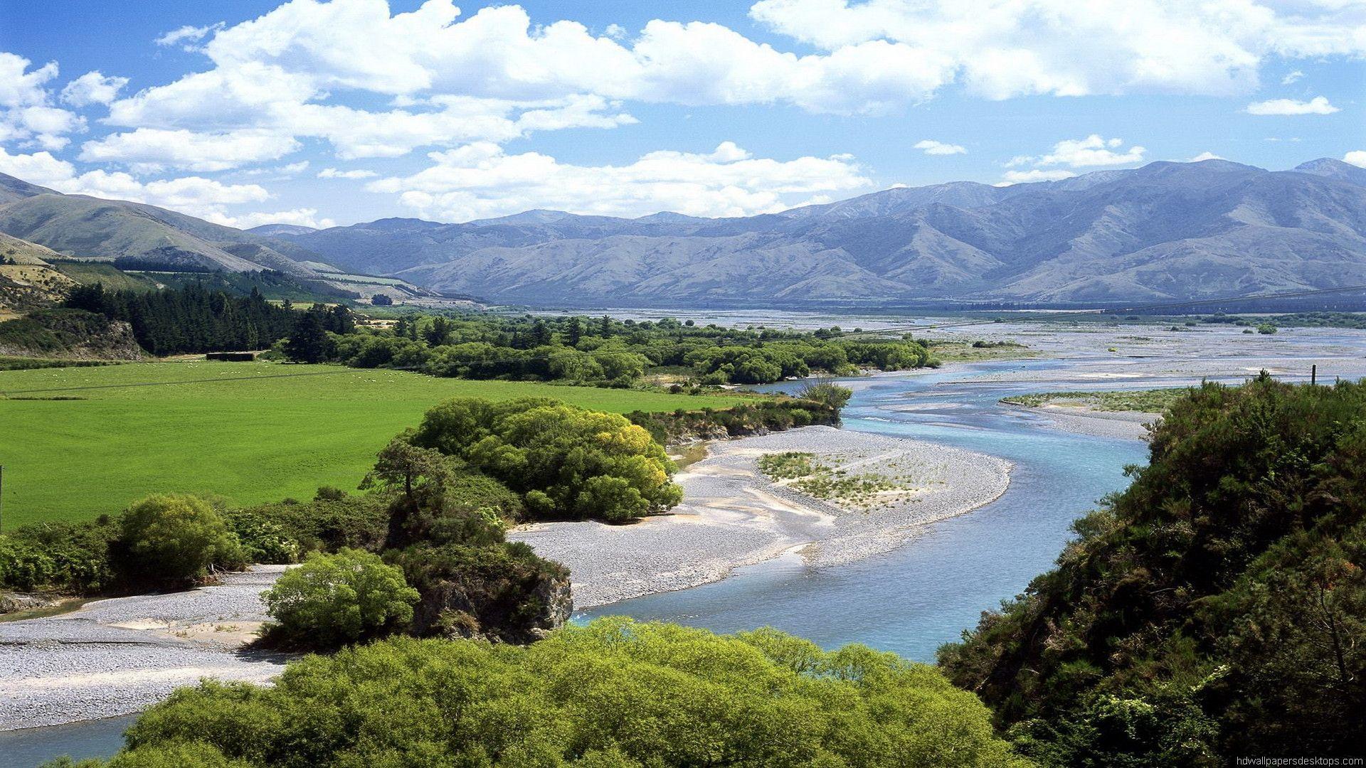 beautiful nature New Zealand Wallpaper