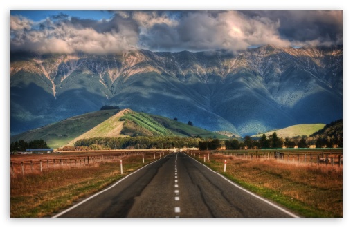 road in new zealand image