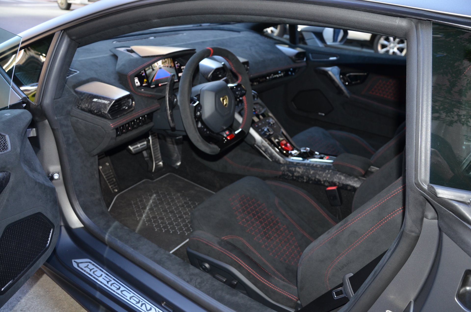 nice interior Lamborghini Huracan 2018