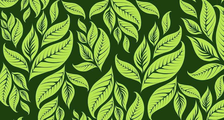 green Leaves Design Pattern