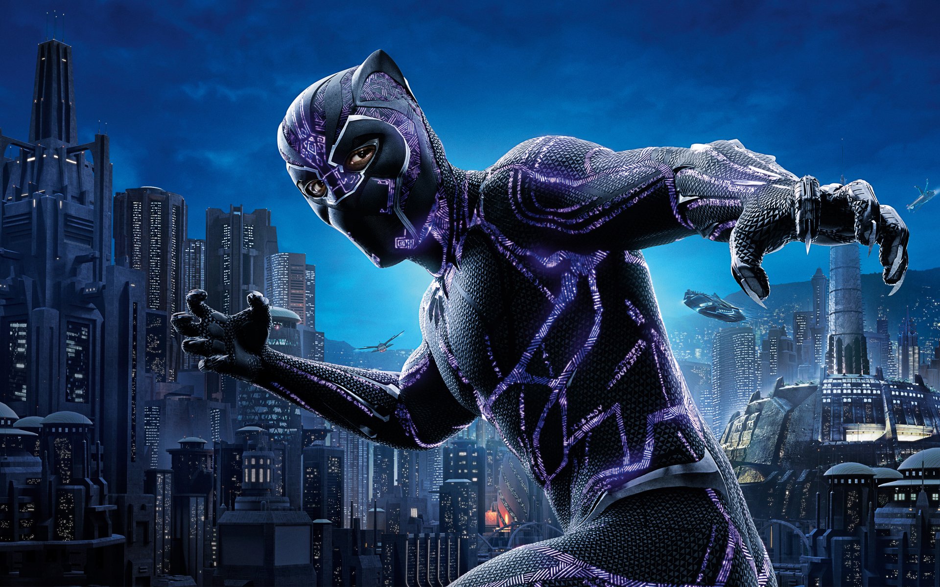 best hd Black Panther Background