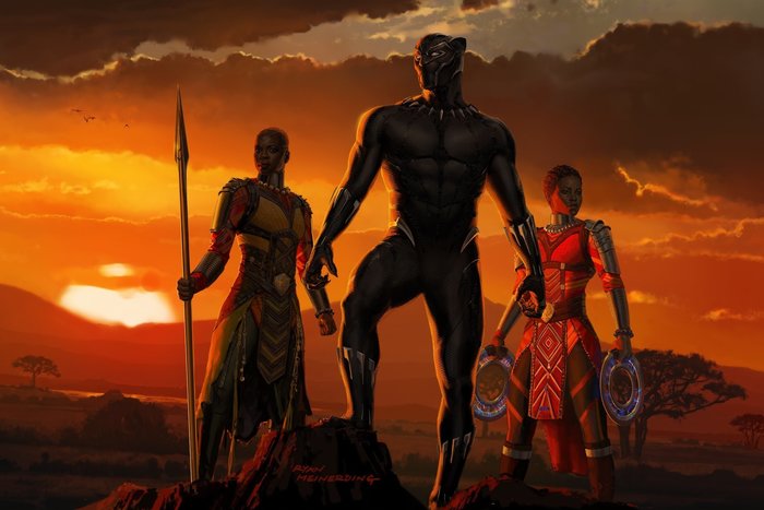 landscape Black Panther Wallpapers