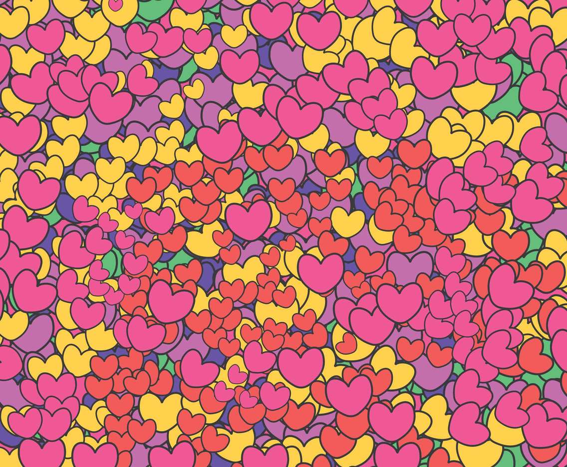 abstract style Heart Background