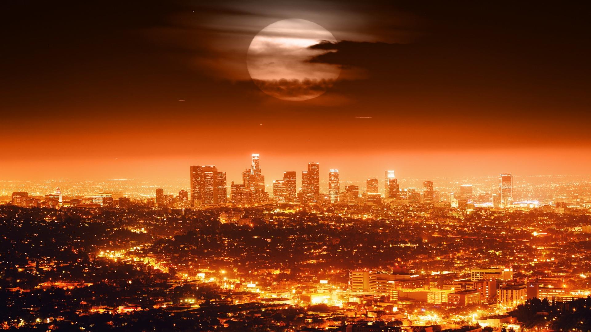 sundown Los Angeles Wallpaper
