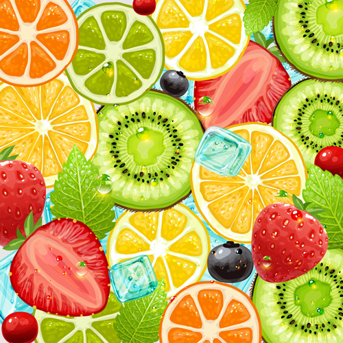 summer Fruits Background hd