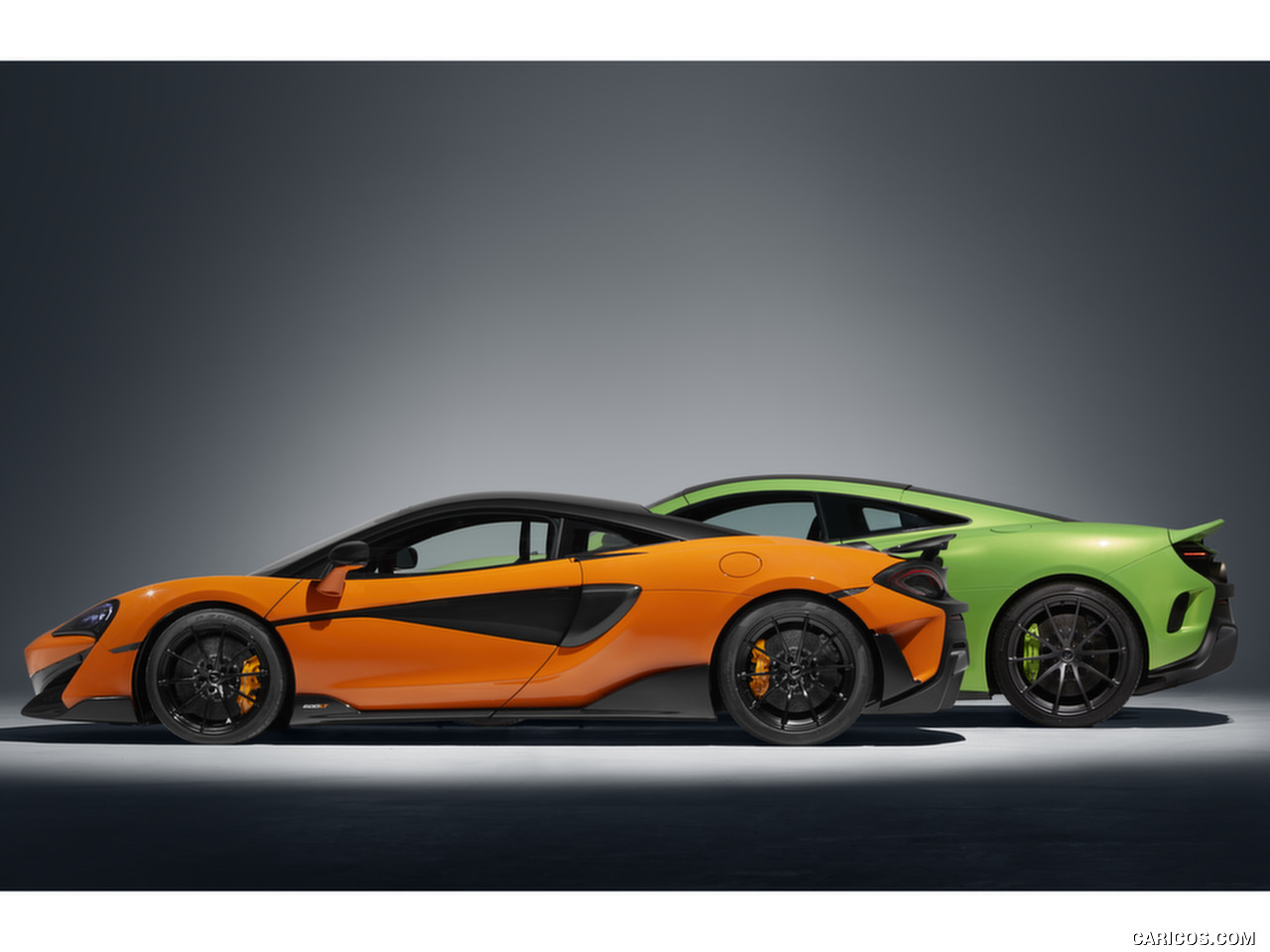 colorful McLaren 600LT Background
