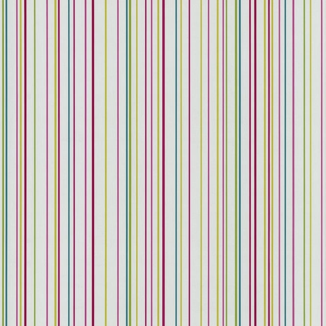 floral Stripes Pattern Wallpaper