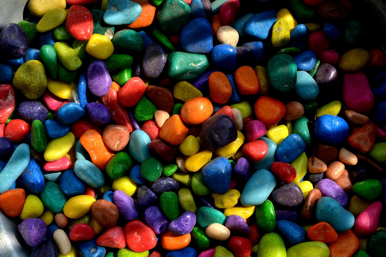 stunning Colourful Pebbles hd