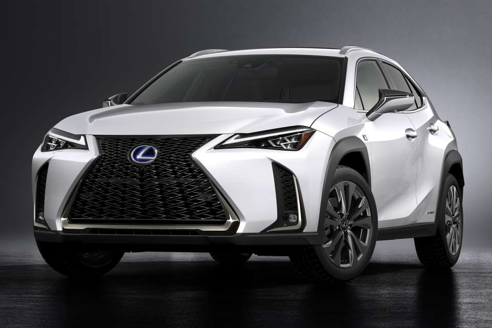 white Lexus UX Photos