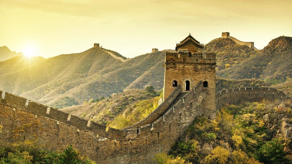 awesome natural Great Wall of China
