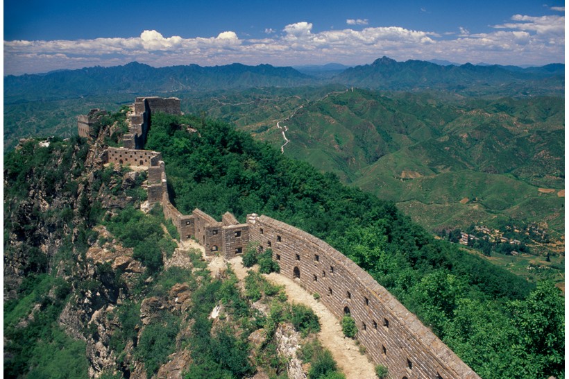 beautiful Great Wall of China