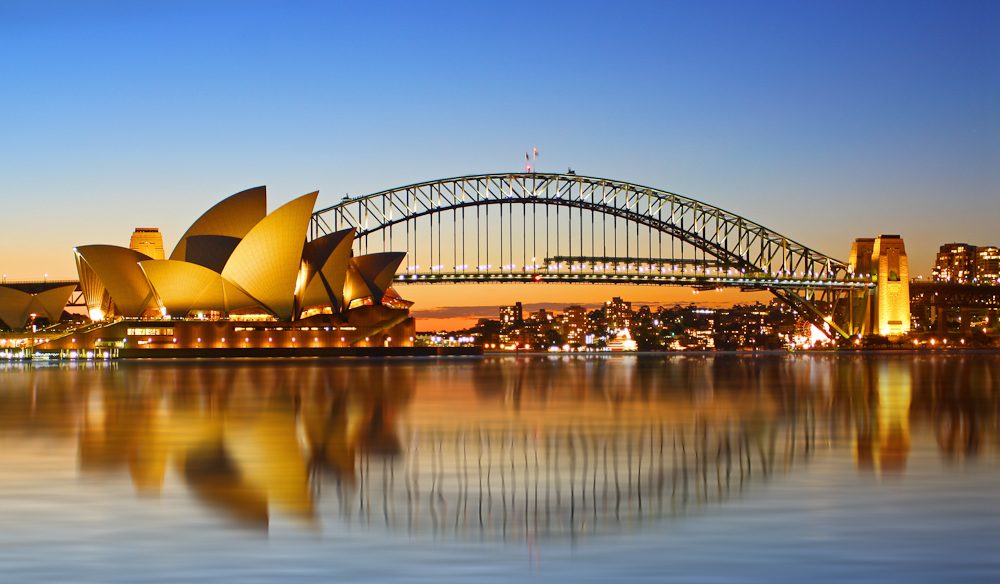 fantastic view Sydney Harbour Bridge