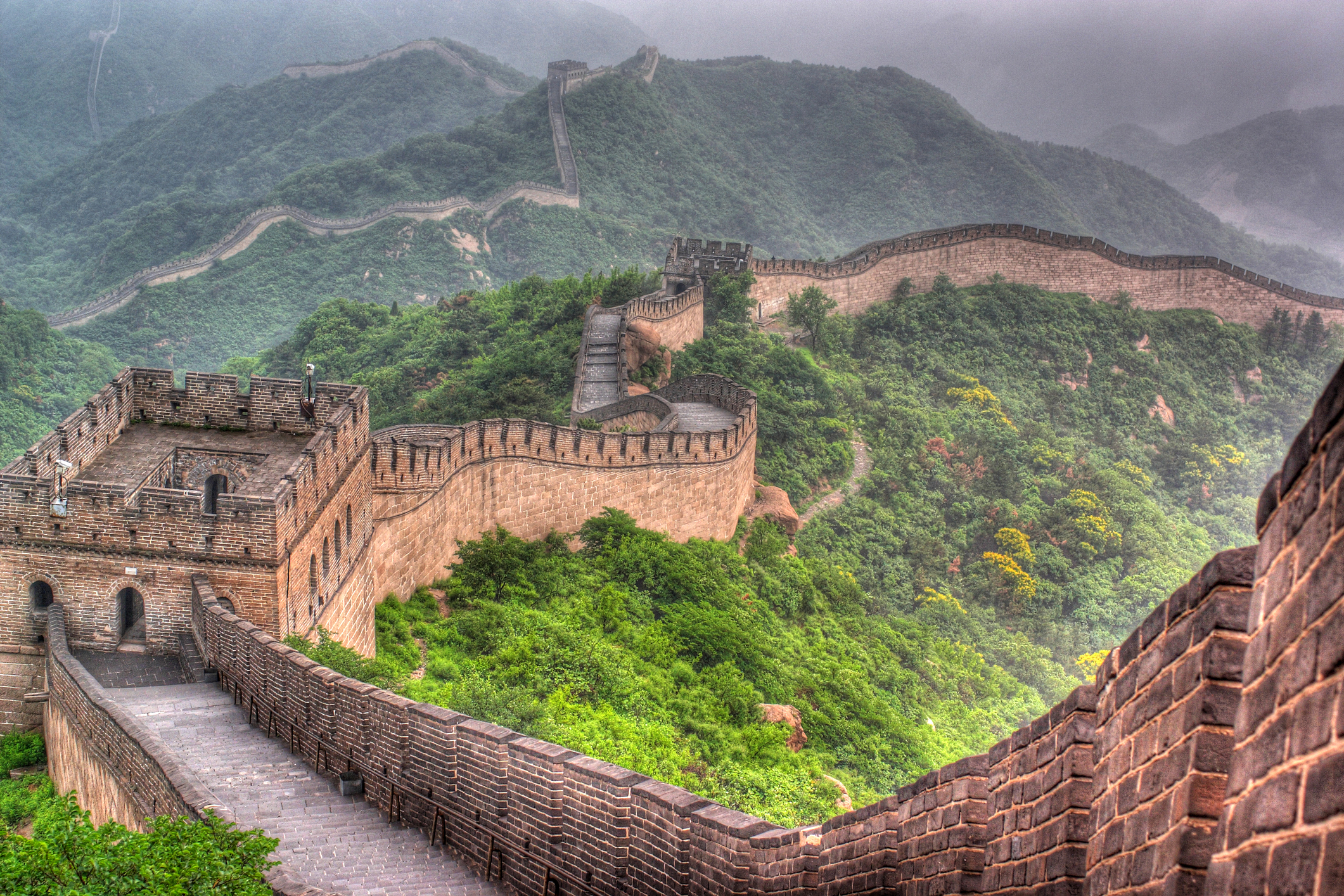 lovely view Great Wall of China