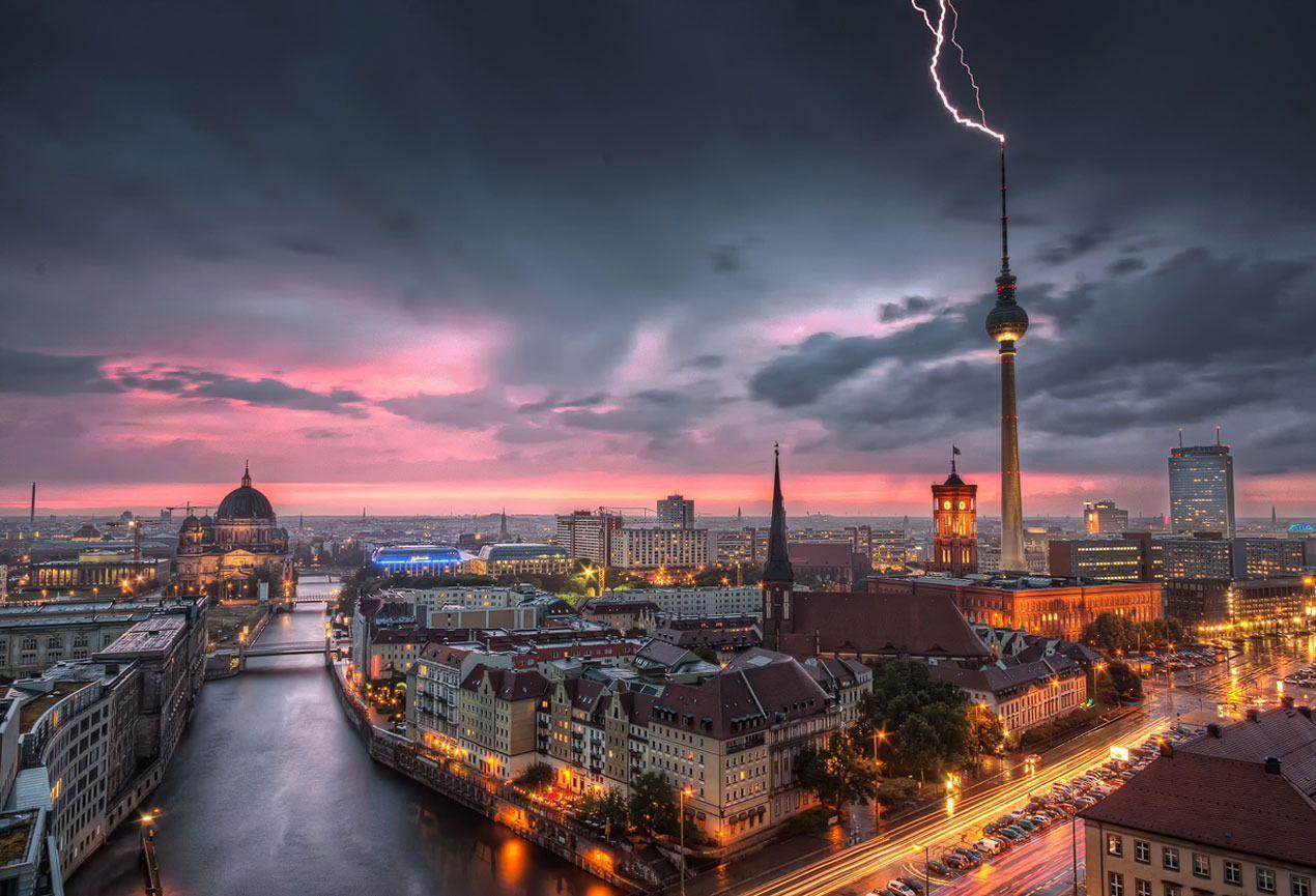 cloudy weather Berlin Wallpapers