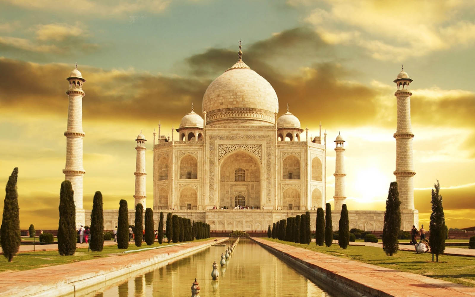 widescreen hd Taj Mahal Wallpapers