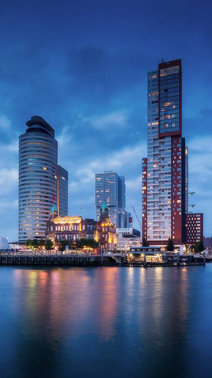 beautiful building Rotterdam Wallpapers