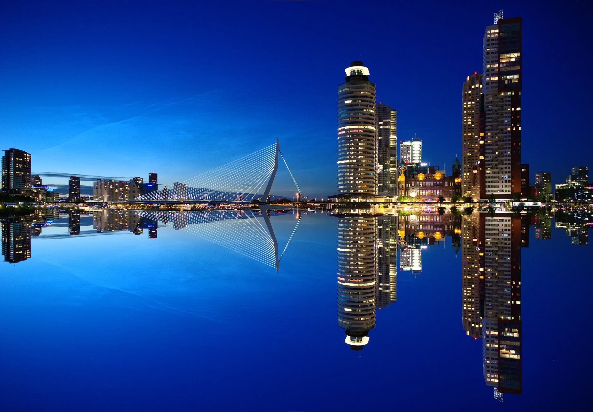 nice view Rotterdam Wallpapers