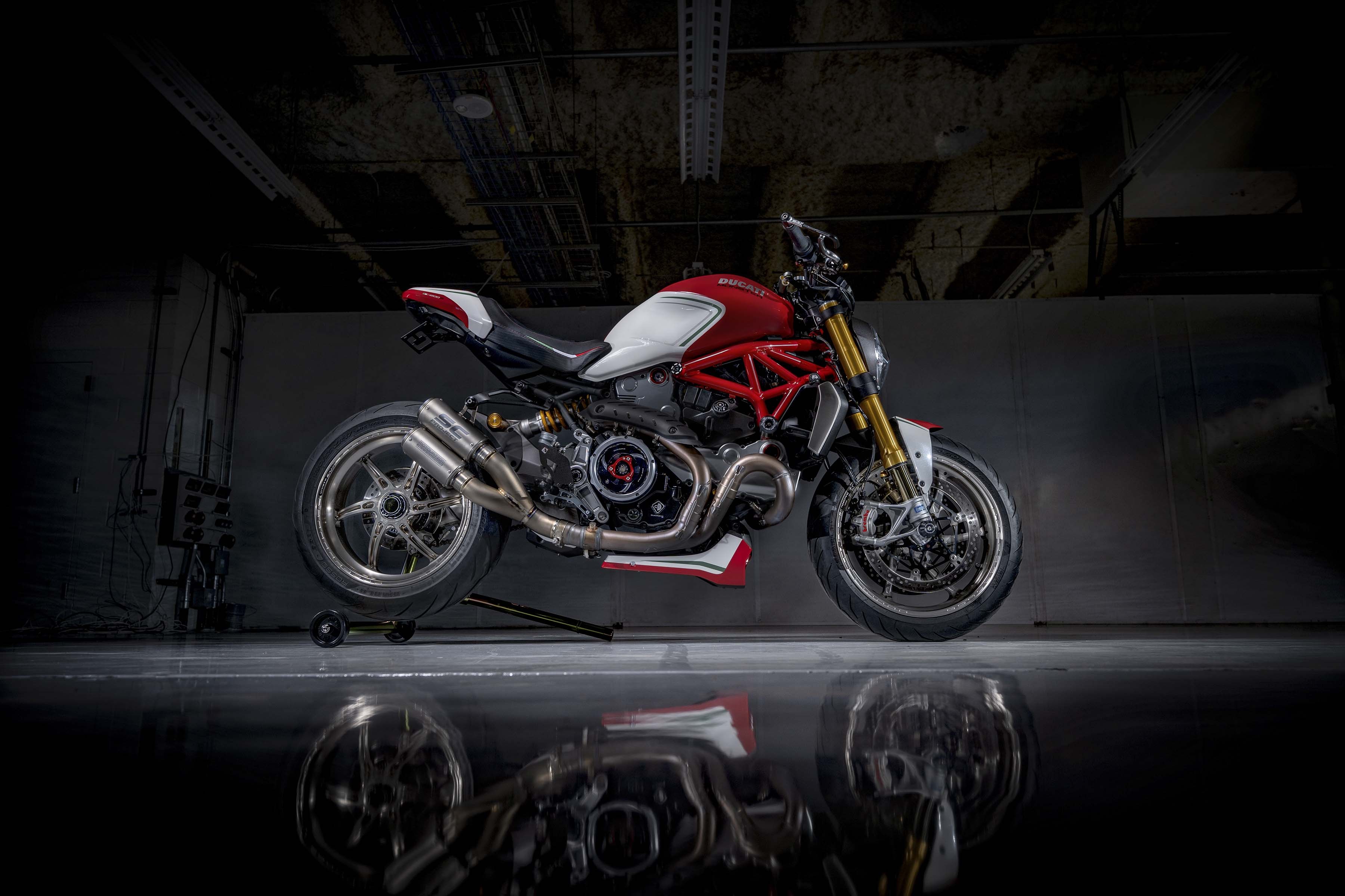 awesome Ducati Monster 1200 Tricolore