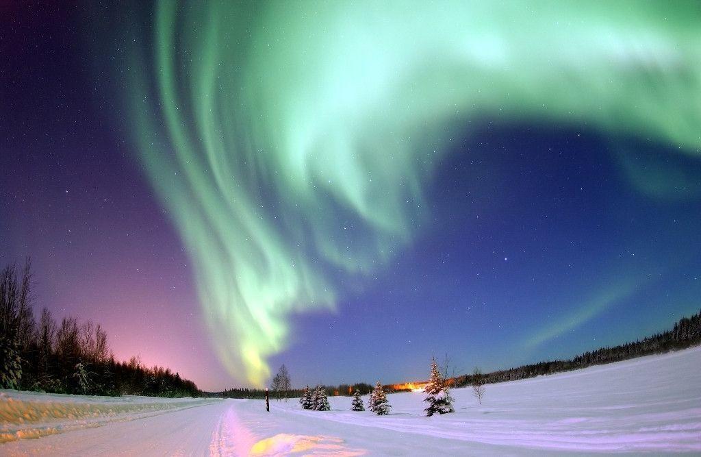 amazing nature Northern Lights Wallpaper