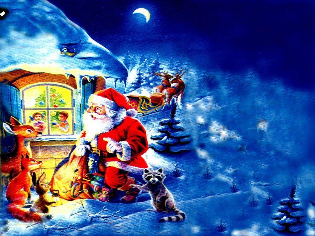 most popular hd Santa Claus Wallpaper