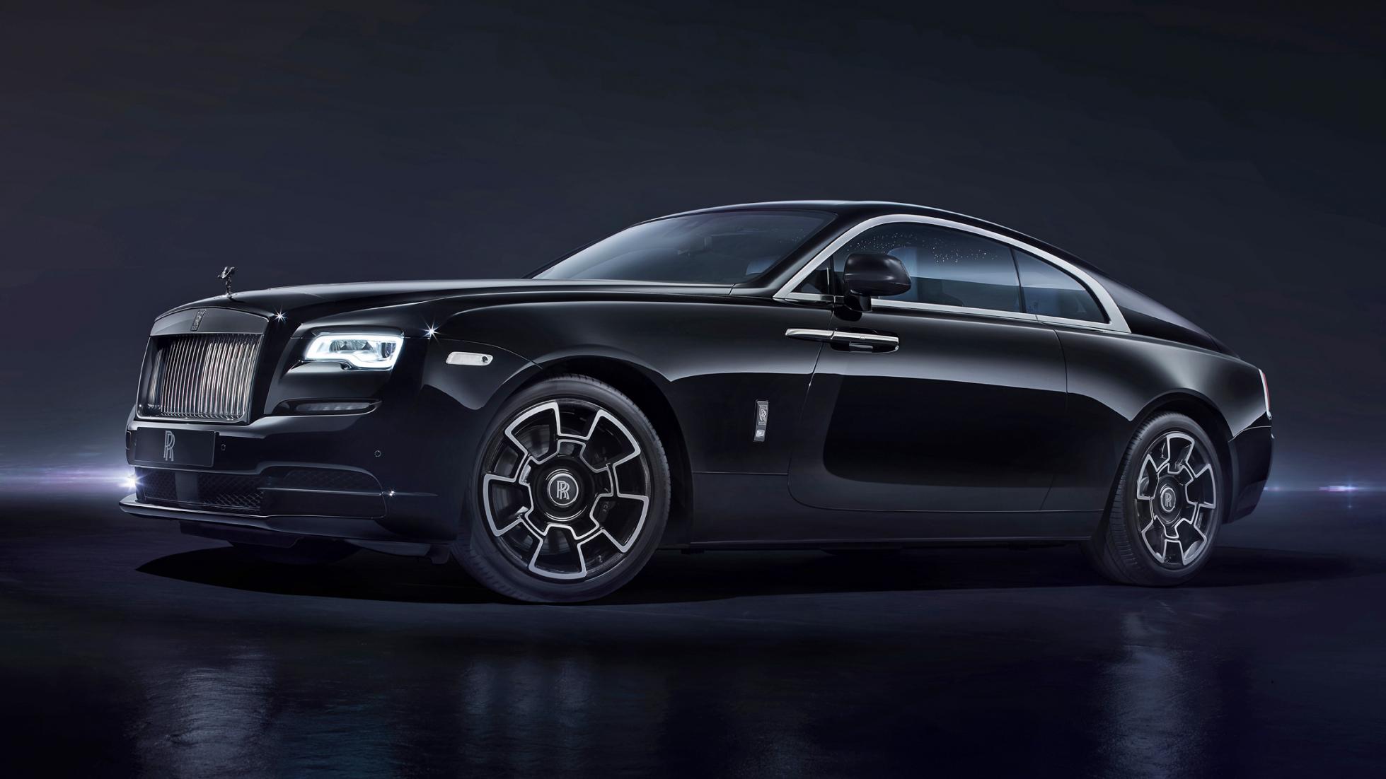 front side Rolls-Royce Black Badge