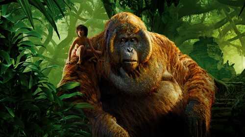 big monkey Mowgli Wallpaper