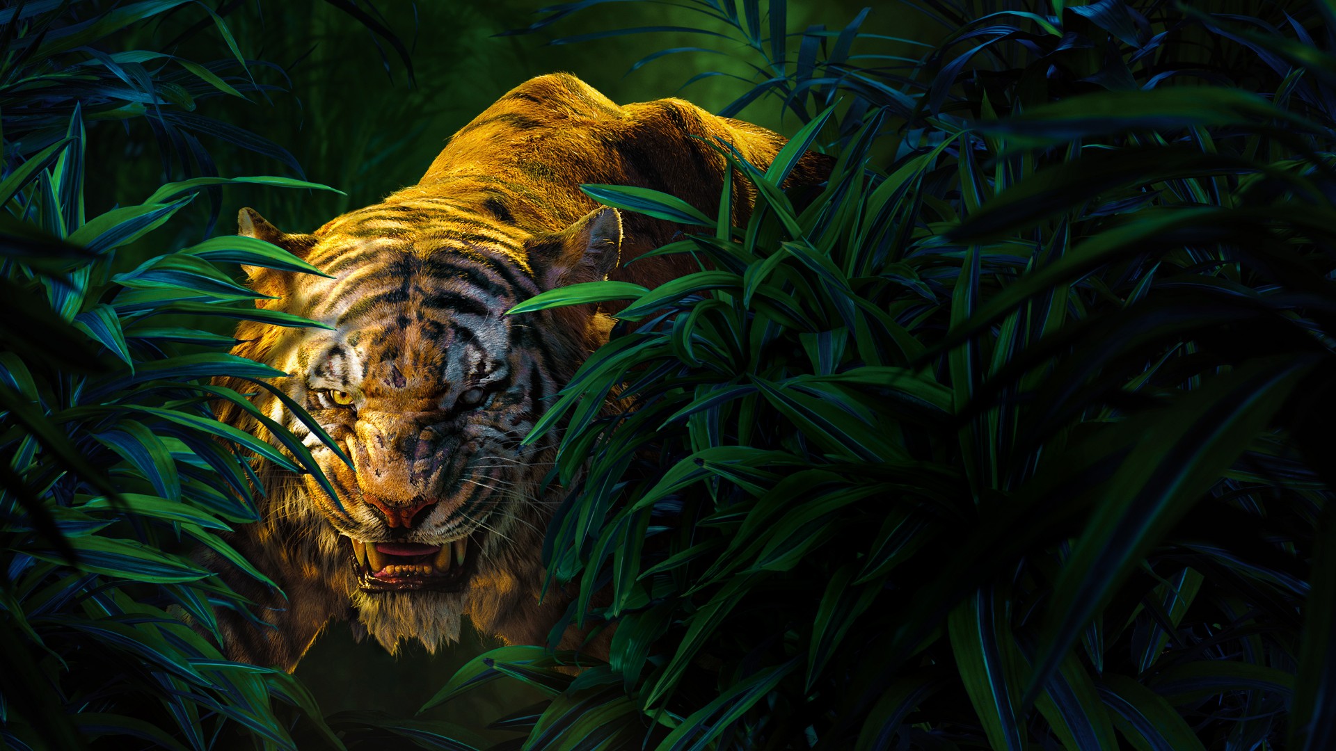 tiger hd Mowgli Wallpaper