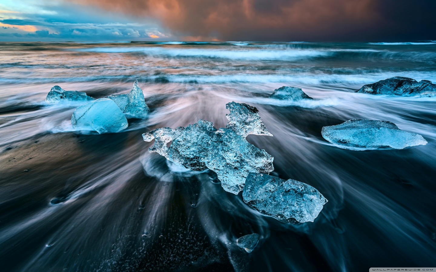 amazing nature Glacier Background