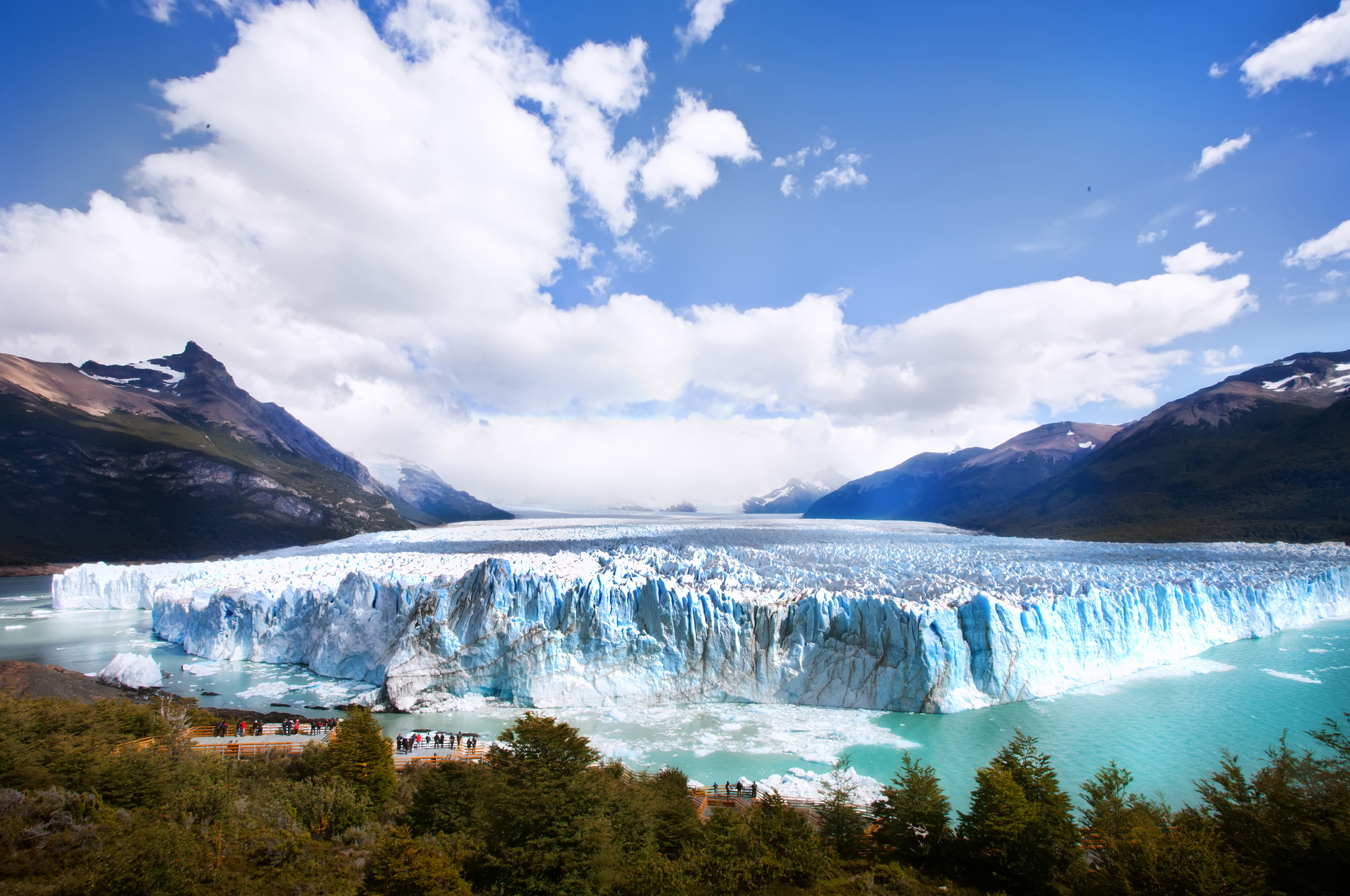 natural Glacier Background
