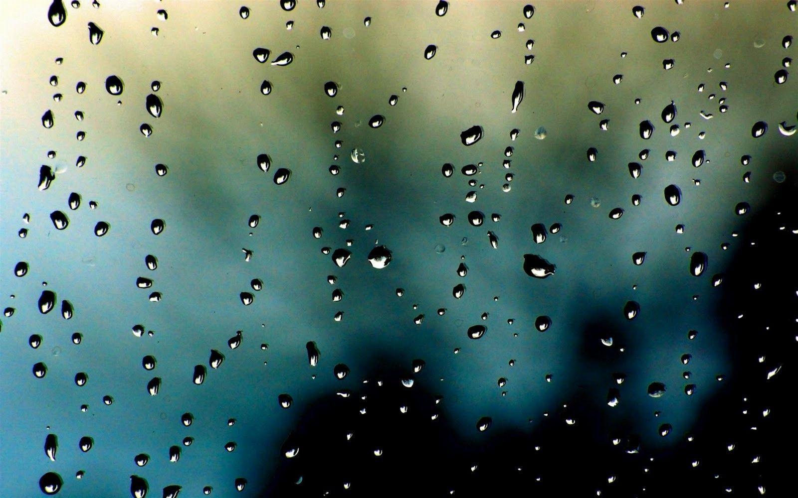 beautiful hd Rain Drops Wallpaper