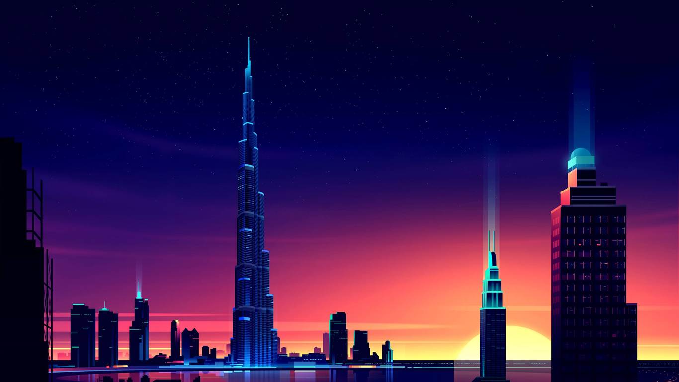most popular Burj Khalifa Wallpaper 4K