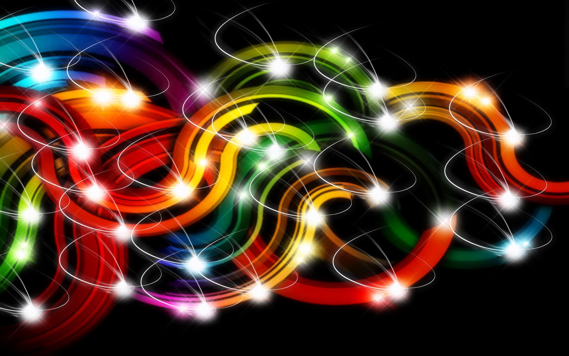 fantastic colorful Abstract 3D Wallpaper