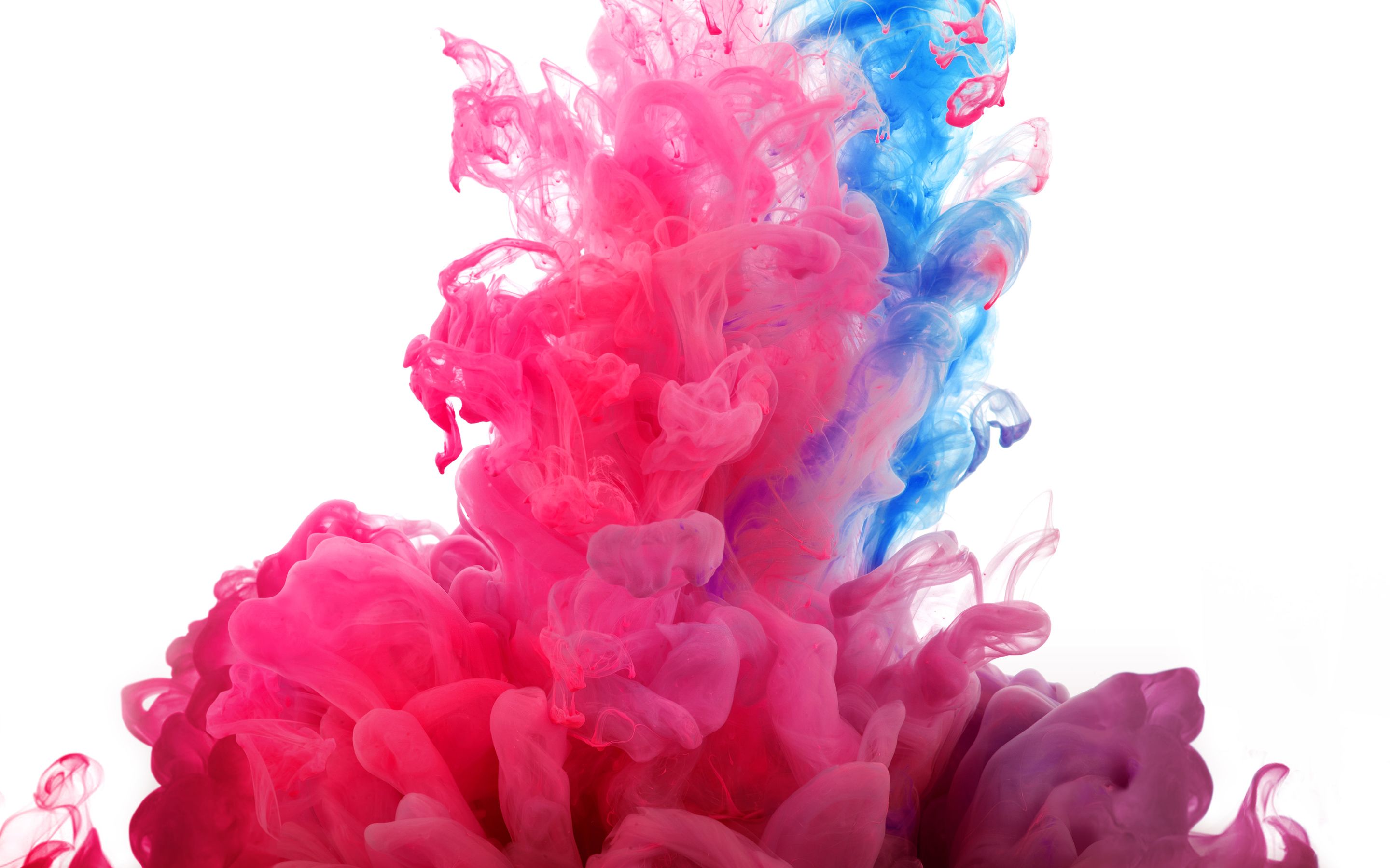 art 3d Colourful Smoke Wallpaper