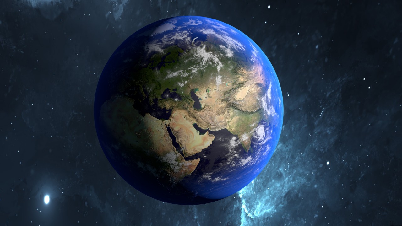 world wide Earth Wallpaper 4K