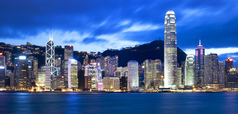 beautiful view Hong Kong Cityscape