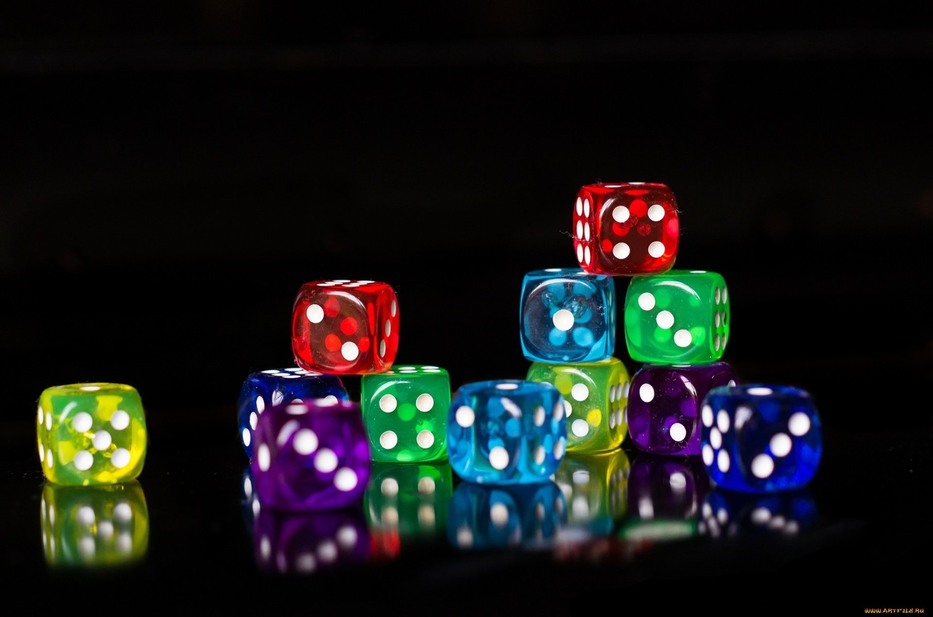 3d art Dice Wallpapers