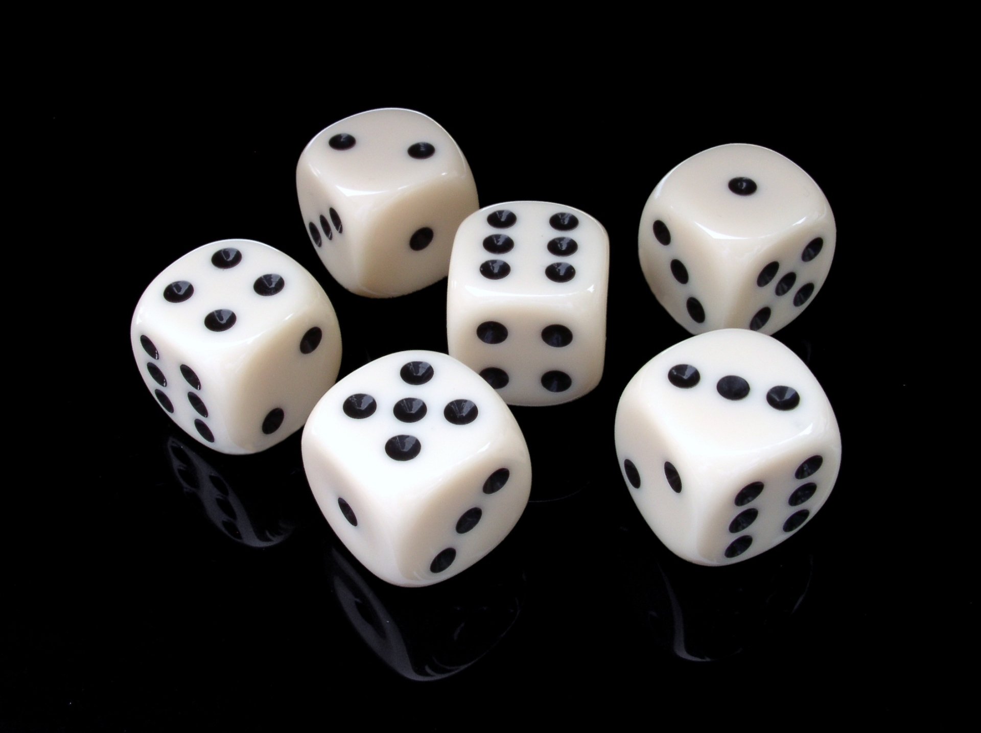 white hd Dice Wallpapers