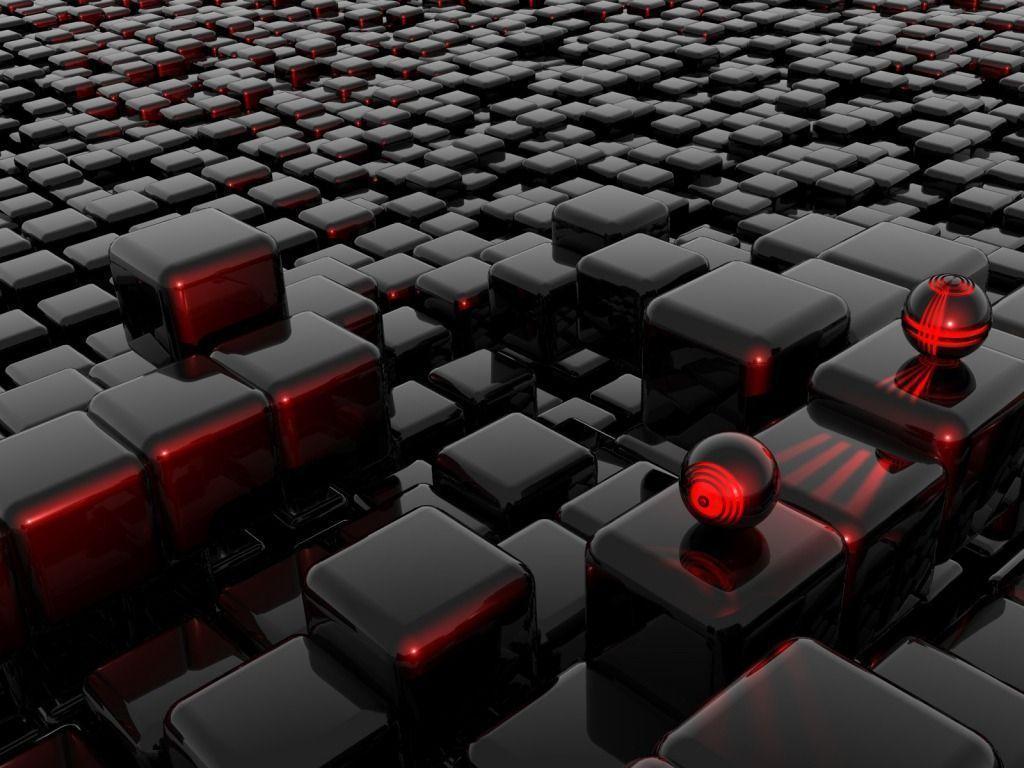 black cube Latest 3D Wallpapers