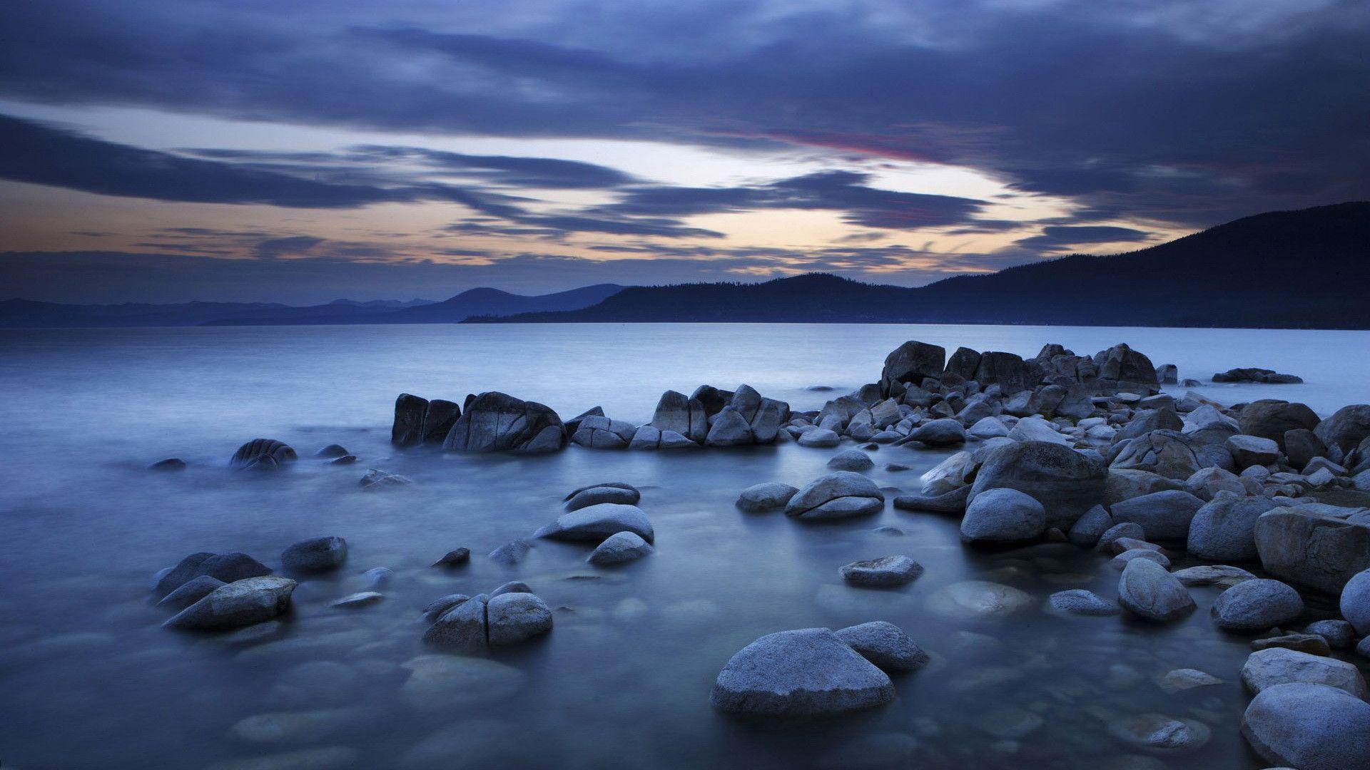 stone nature HD Seascape Wallpapers