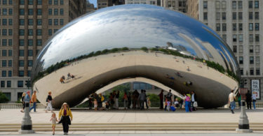 beautiful Chicaco Cloud Gate