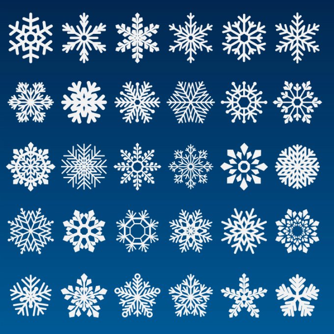 beautiful Snowflakes Images