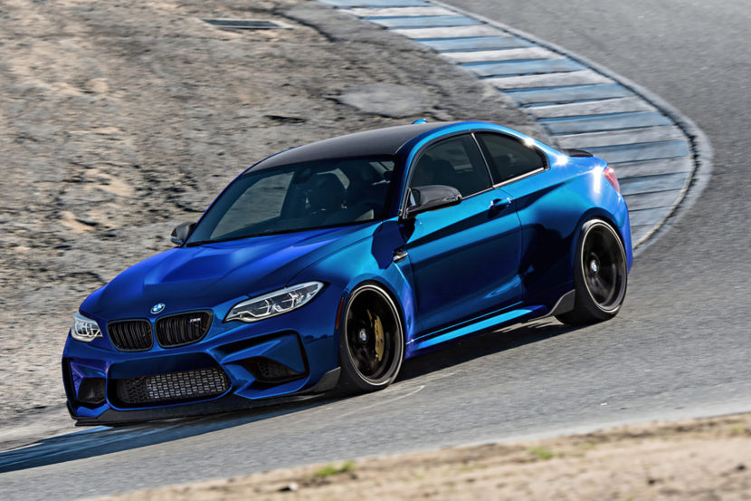 beautiful blue BMW M2 CS Images