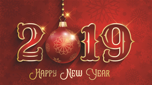 red bell 4K New Year Wallpaper